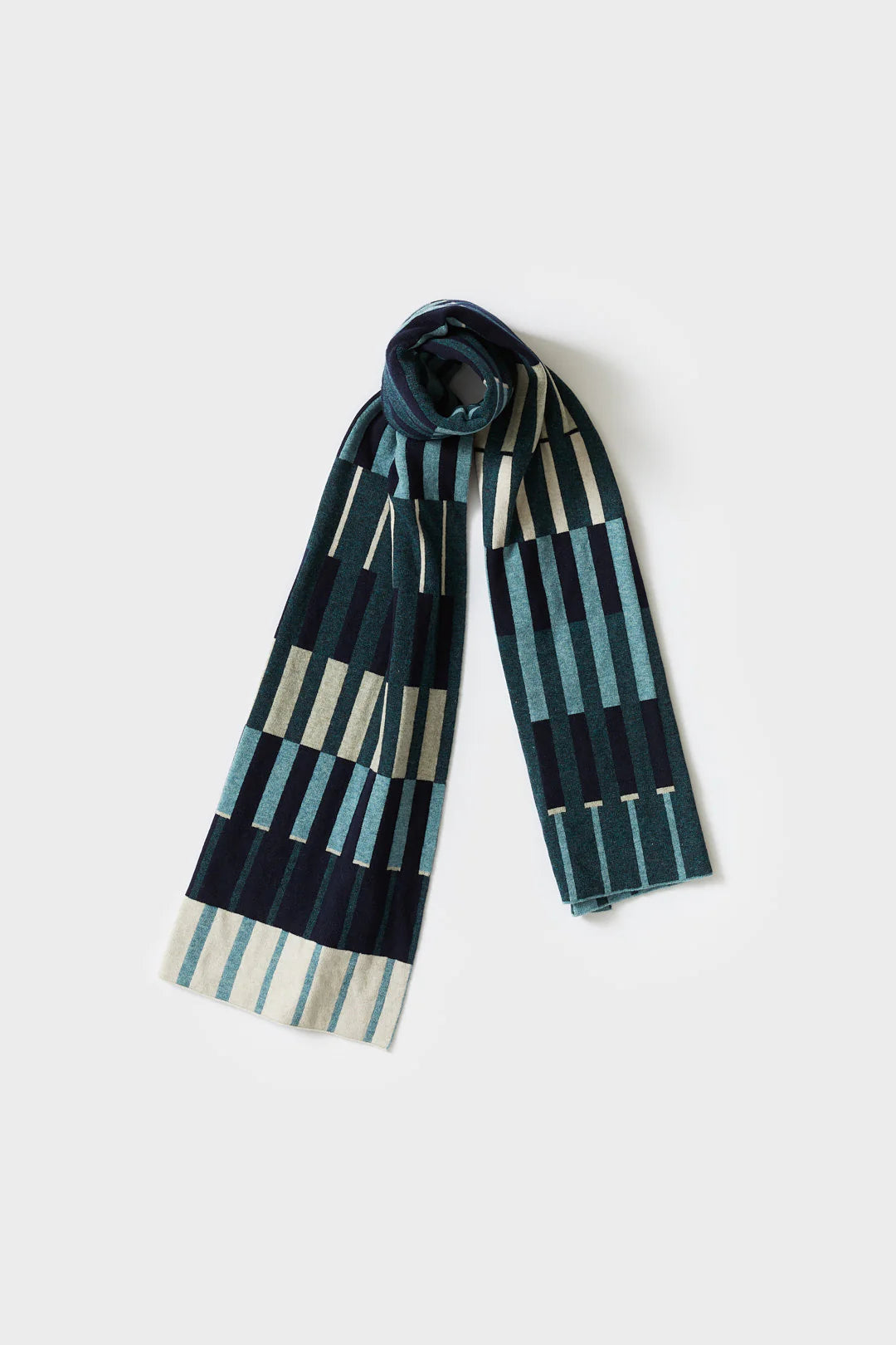 Harbour Scarf - Navy & Ink