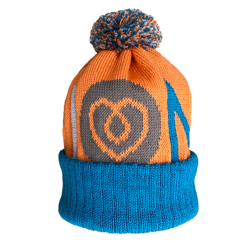 Merino Iona Hat - Tangerine