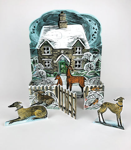 Christmas Cottage Advent Calendar