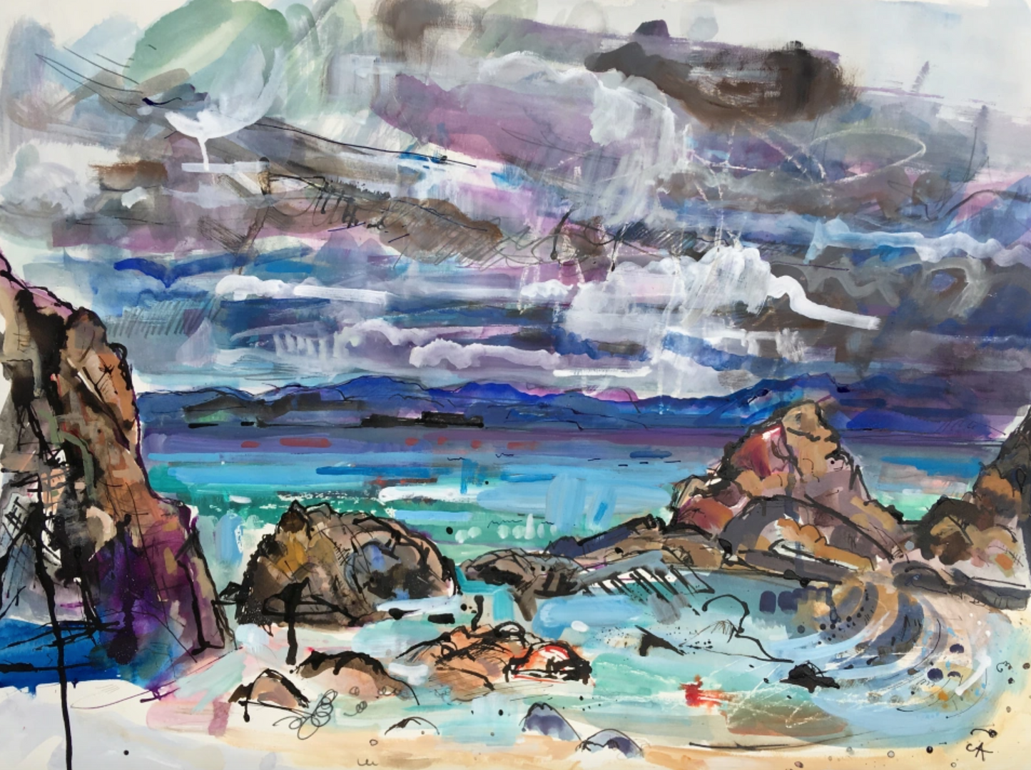 Iona Greetings Cards by Clare Arbuthnott
