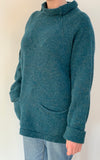 Herd Raglan Sweater - Kingfisher