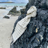 Iona Wool Woven Scarf - PINWHEEL