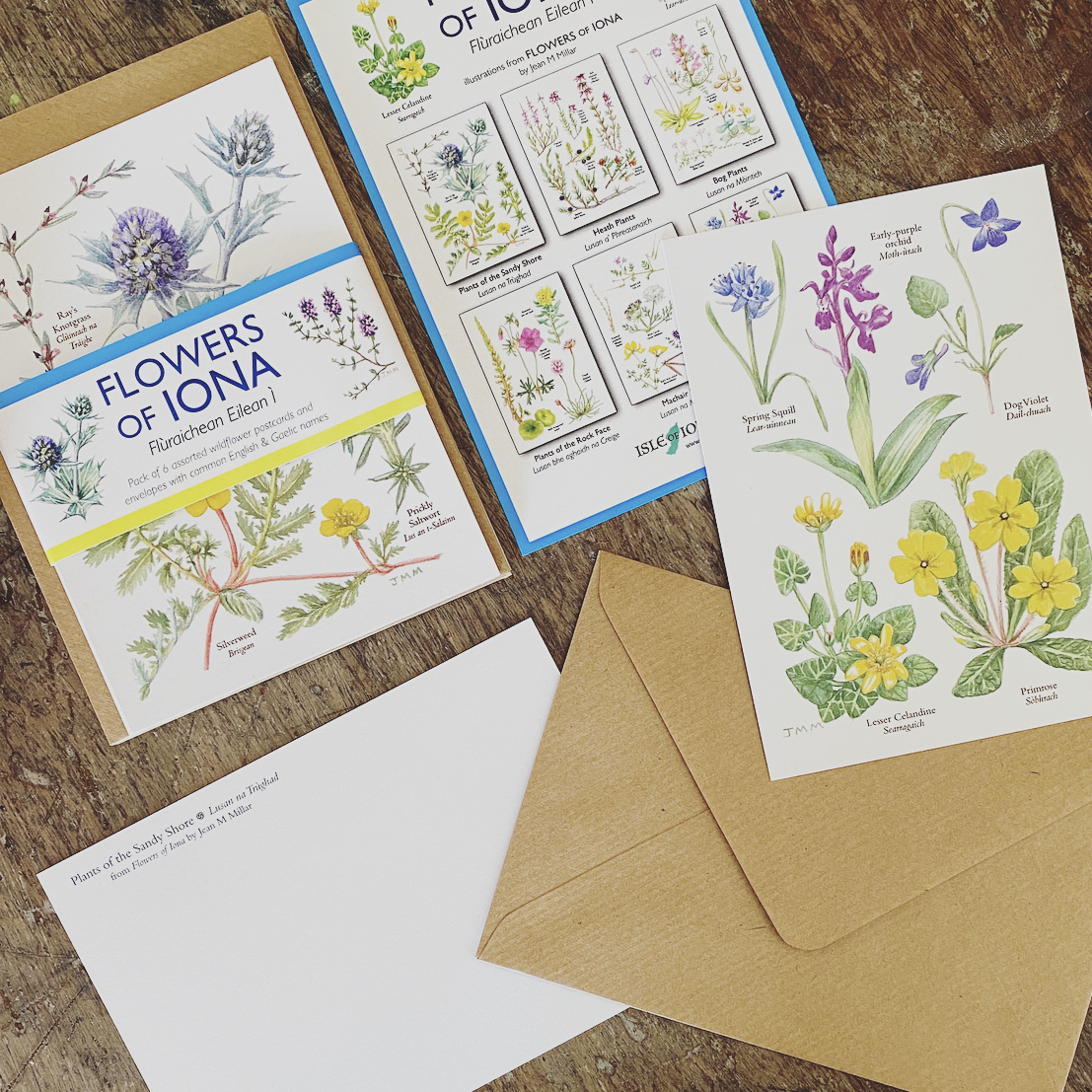 Flowers of Iona Postcard Pack