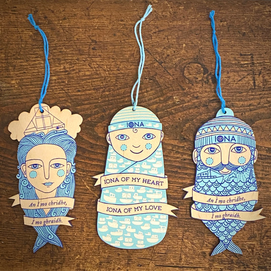 Iona Fishfolk Decorations