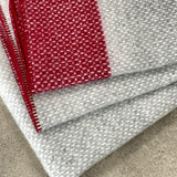 Strawberry Crossweave Panel