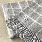 Grey Chequered Check