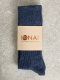 Iona Socks 2.0 - Basalt