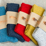 Iona Socks 2.0 - Lichen