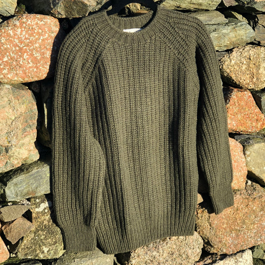 Chunky Soft Knit Crew - Loden