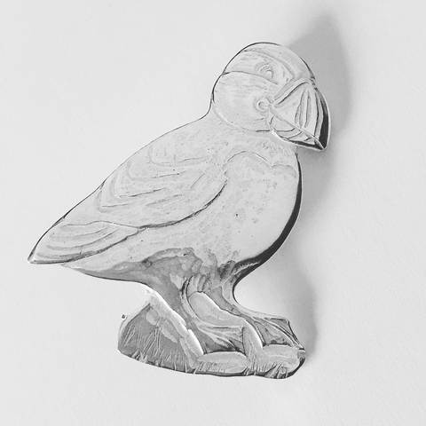 Puffin Brooch