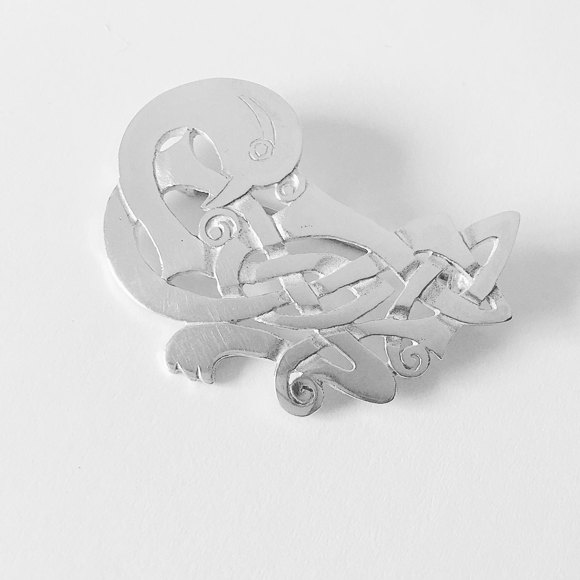 Celtic Bird Brooch