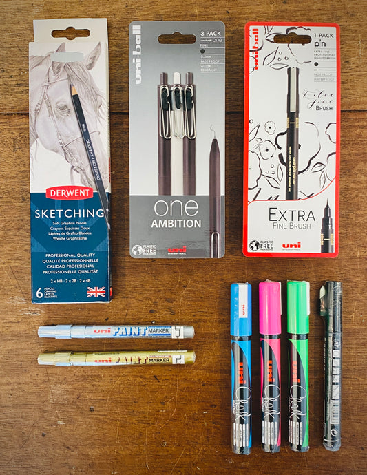 Art Materials - Pens & Pencils