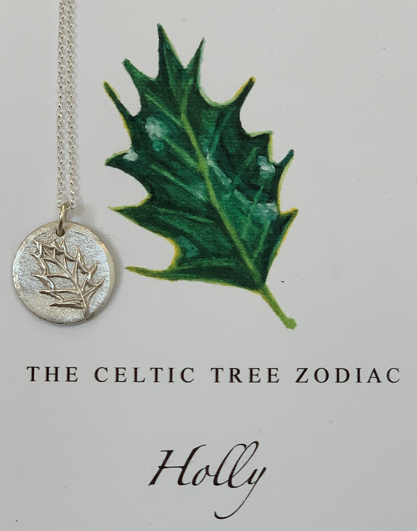 Celtic Tree Zodiac Amulet Necklace