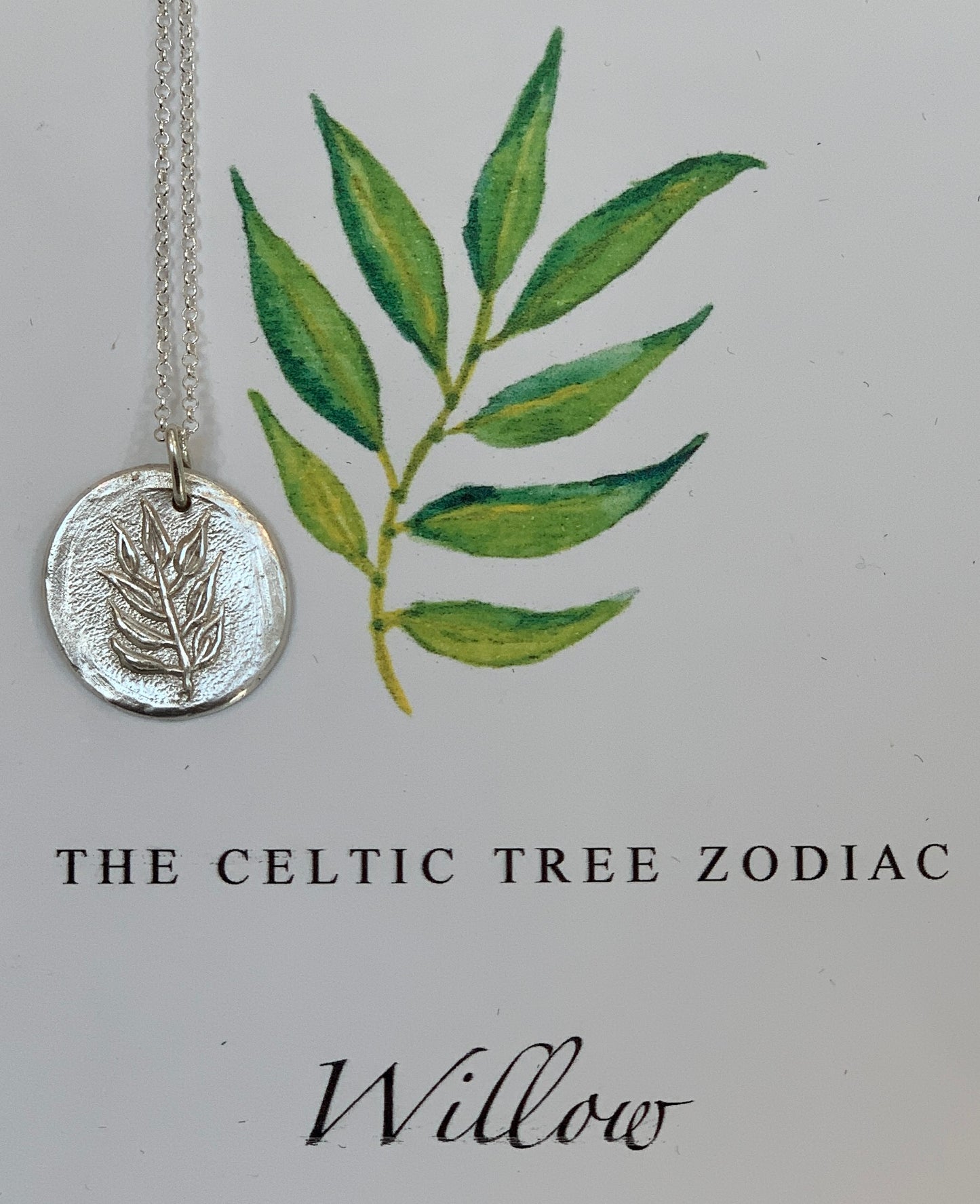 Celtic Tree Zodiac Amulet Necklace