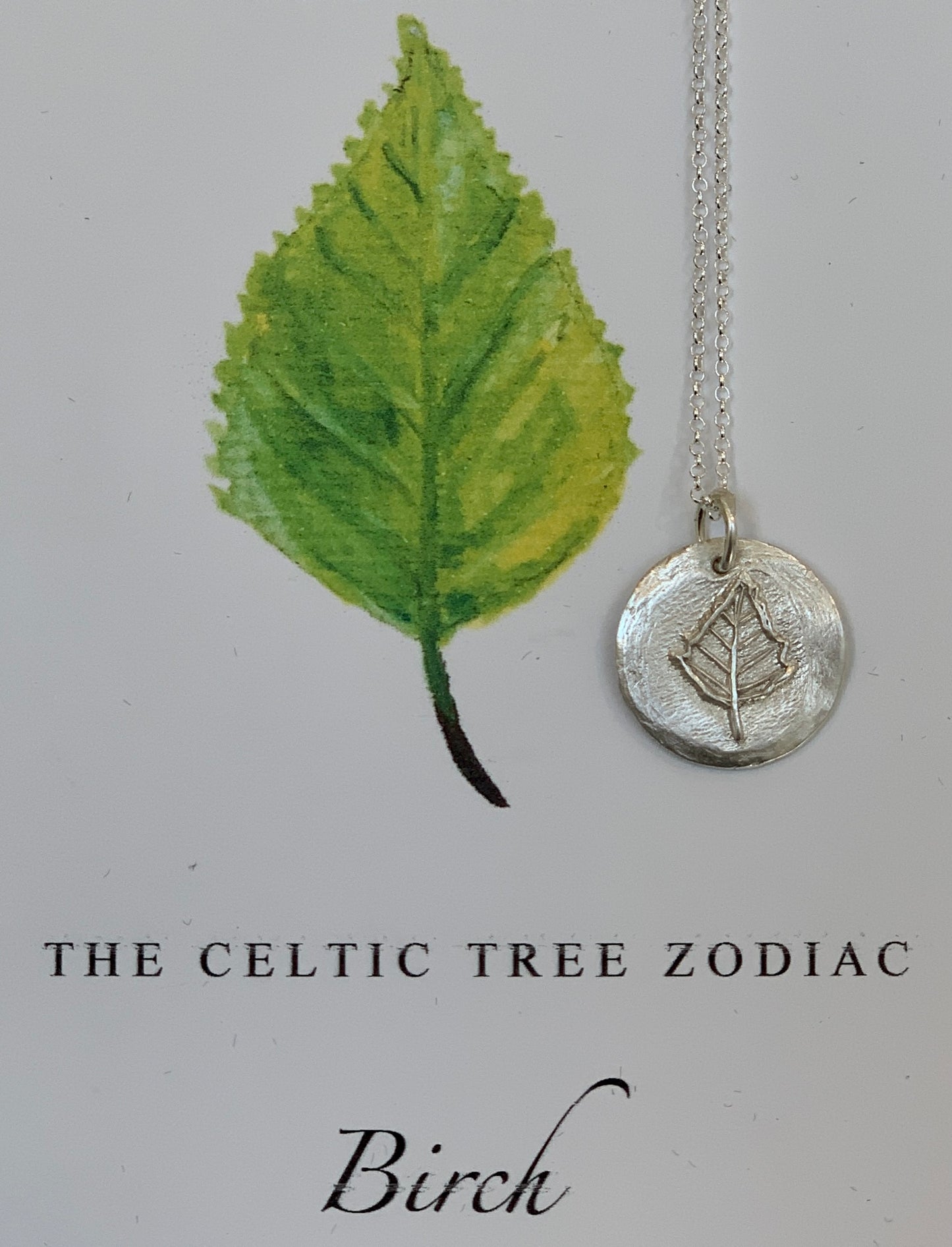 Celtic Tree Zodiac Amulet Necklace