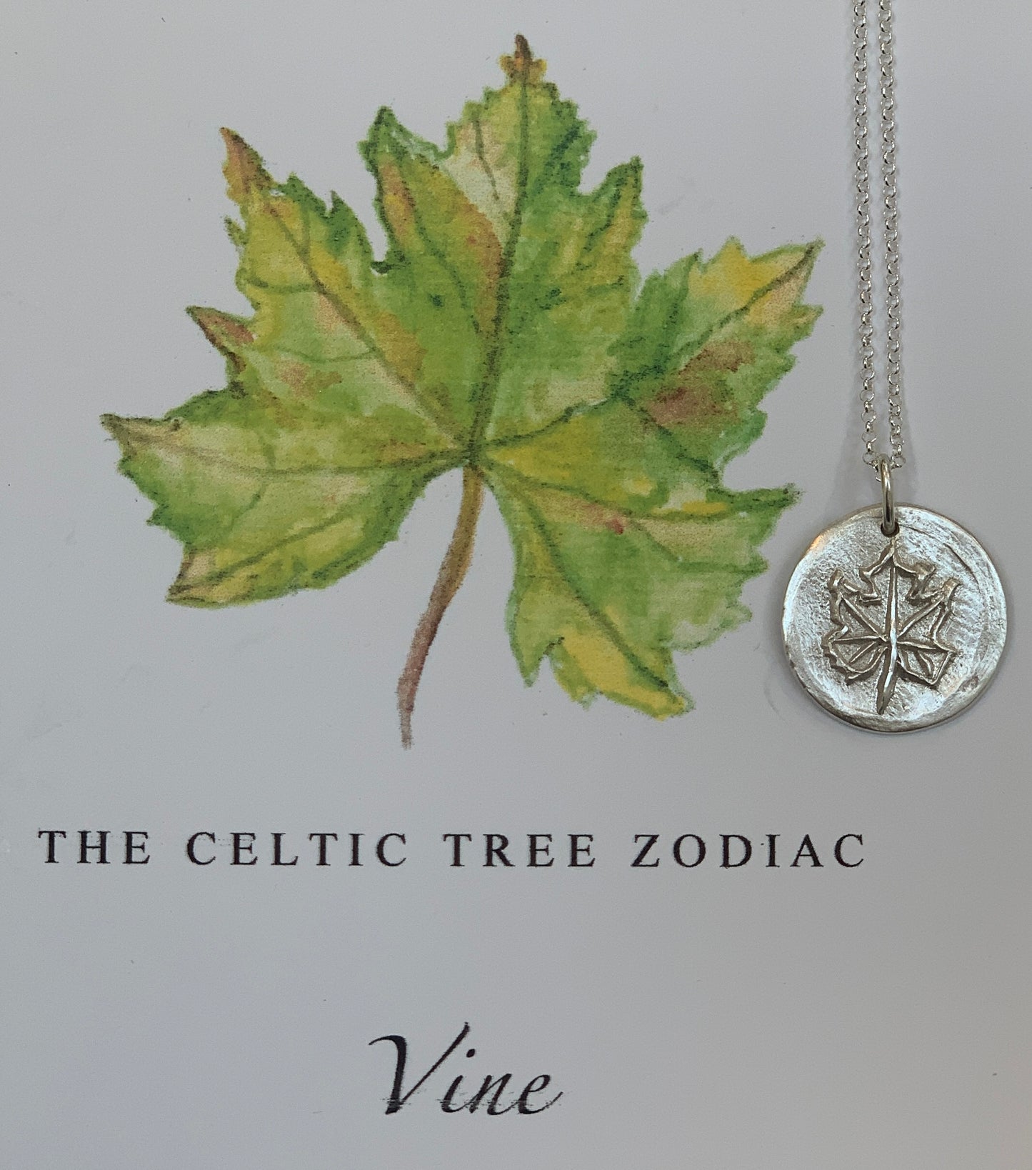 Celtic Tree Zodiac Amulet Necklace