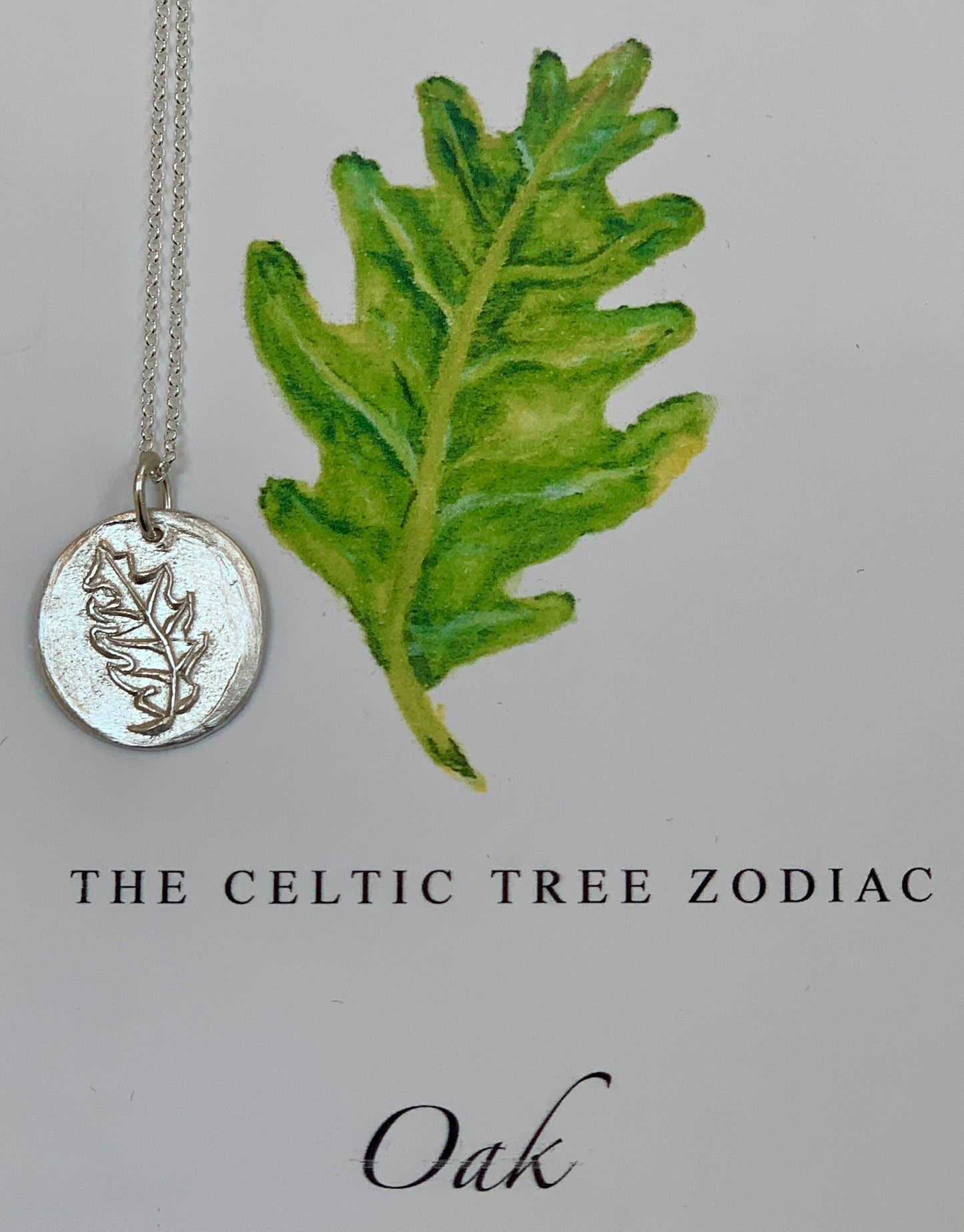 Celtic Tree Zodiac Amulet Necklace