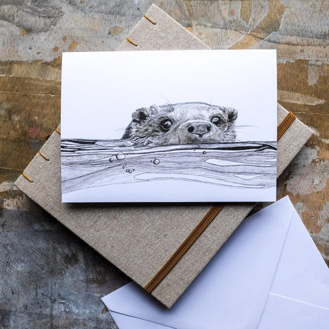 Otter in Water