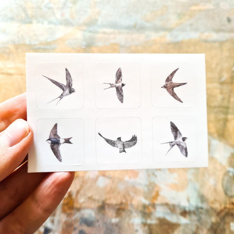 Mini Stickers - Swallows