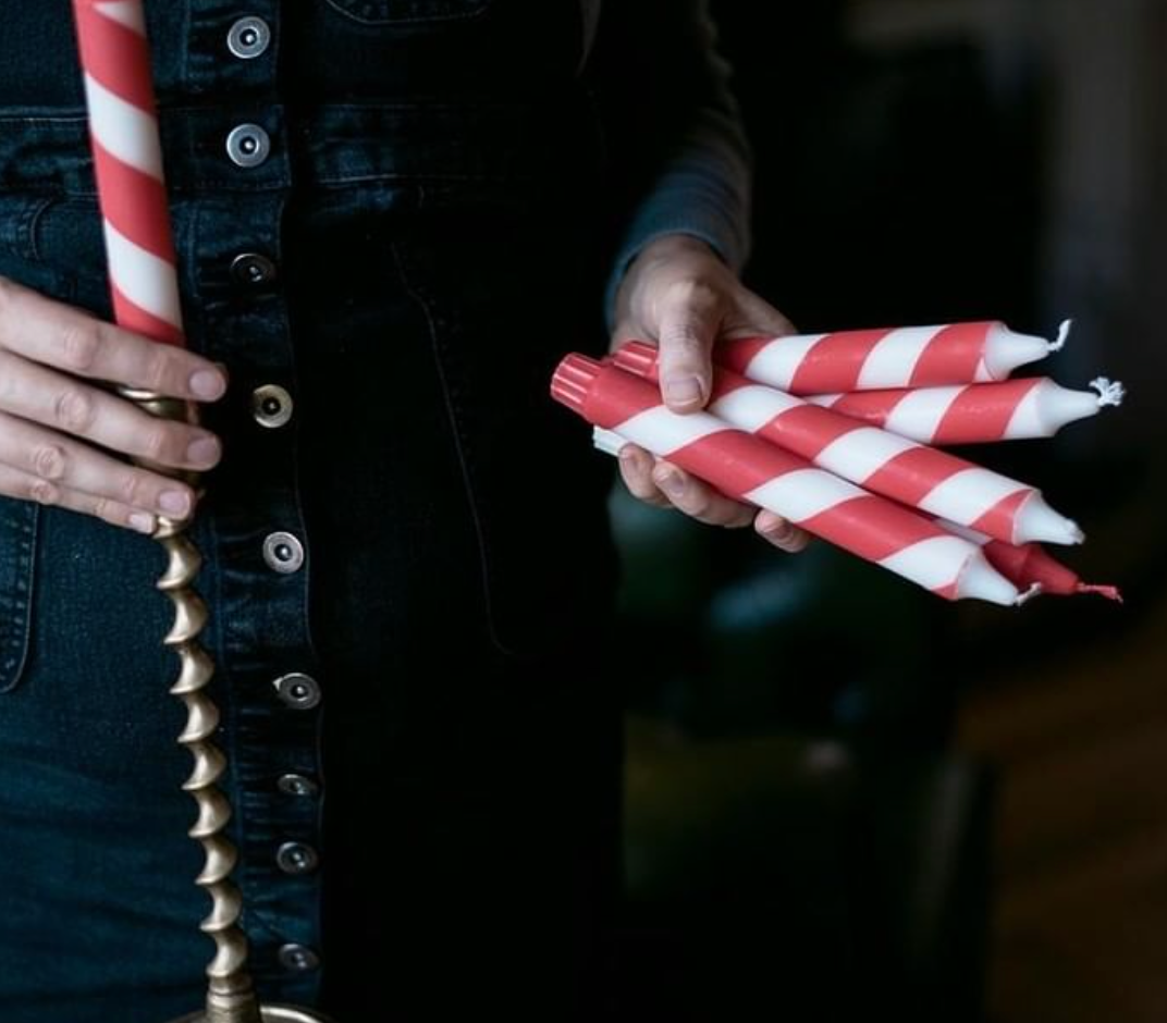 Helter Skelter Stick Candles