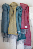 Iona Wool Woven Scarf - SMUR, Lichen