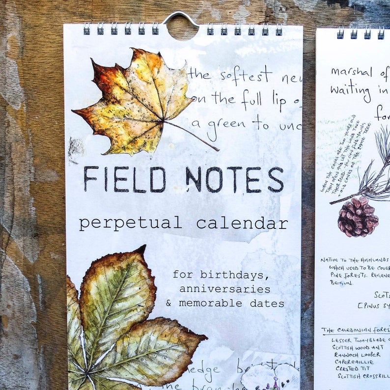 Field Notes Perpetual Calendar – Iona Craft Shop