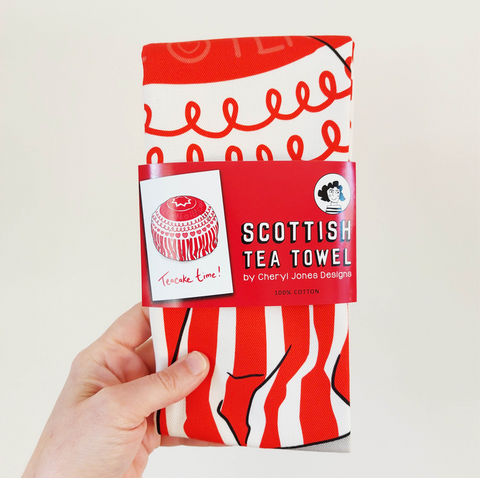 Teacake Tea Towel