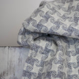 Iona Wool Woven Scarf - PINWHEEL