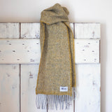 Iona Wool Woven Scarf - SMUR, Lichen