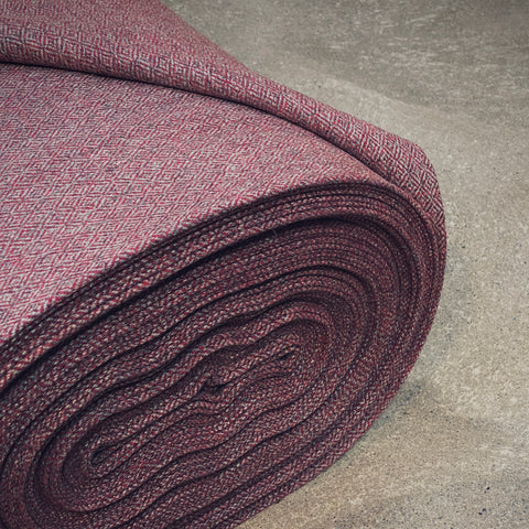 Diamond Twill - Silver/Rock Pink