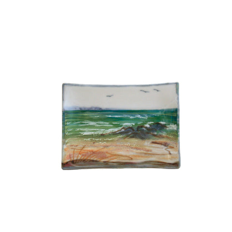 Extra Small Rectangle Dish - Seascape